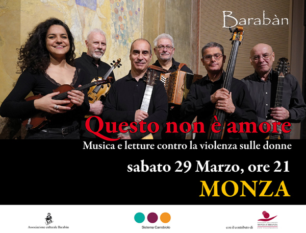 “Questo non è amore” a Monza